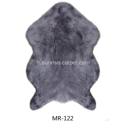 Tapis en peau de mouton faux